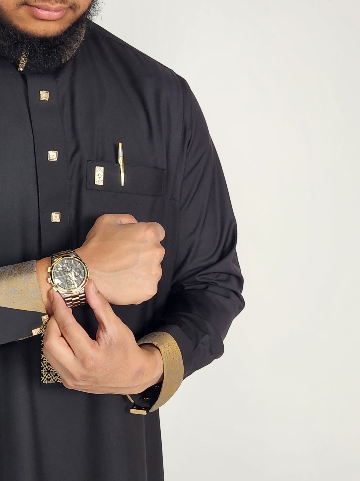 Al Raz Premium Kiswah Series Black Sultan