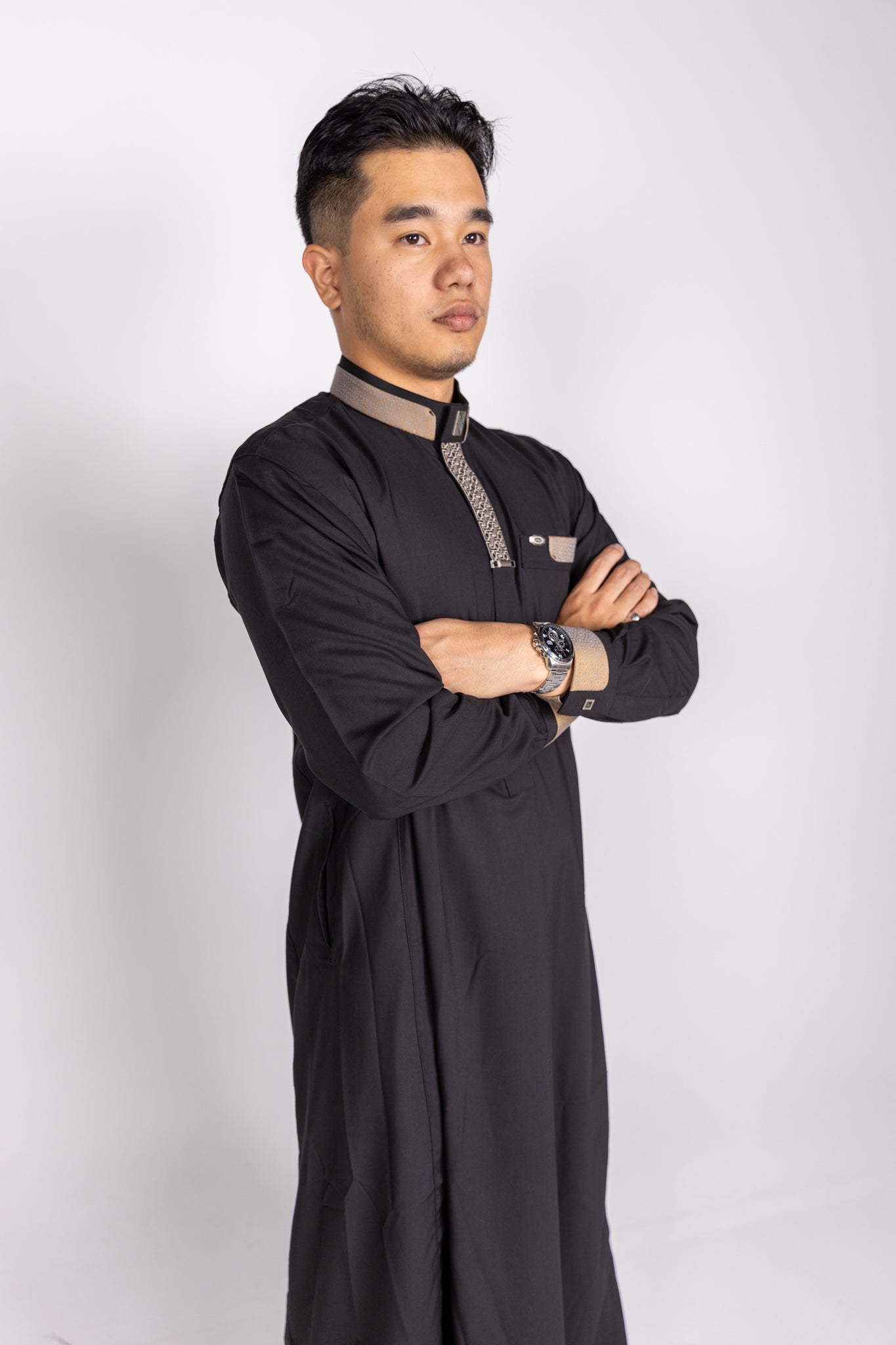 Al Raz 2025 Kiswah Collection Black Type 1