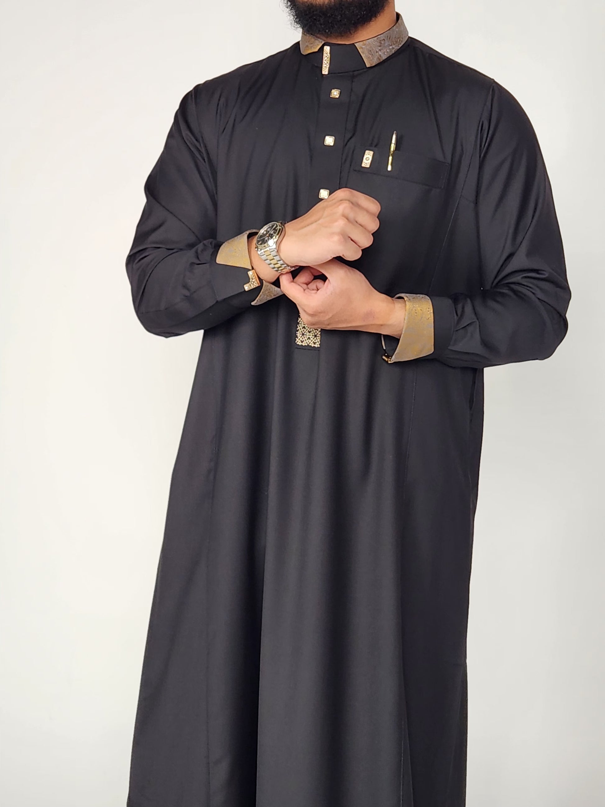 Sultan Raz Al Raz Premium Kiswah Series Black Sultan – JAMAAL For Men