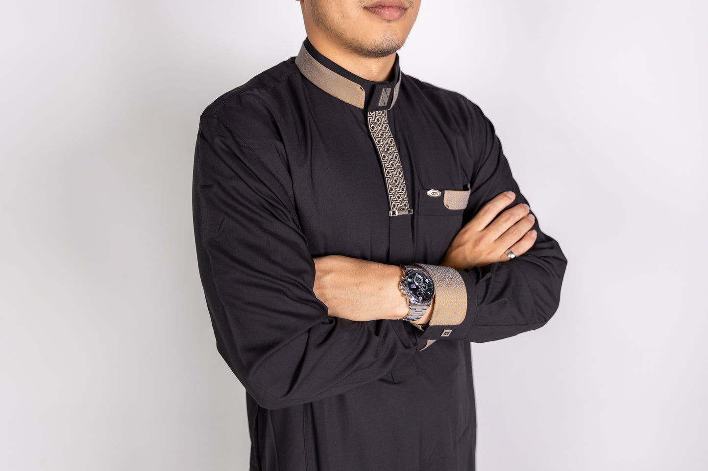 Al Raz 2025 Kiswah Collection Black Type 1