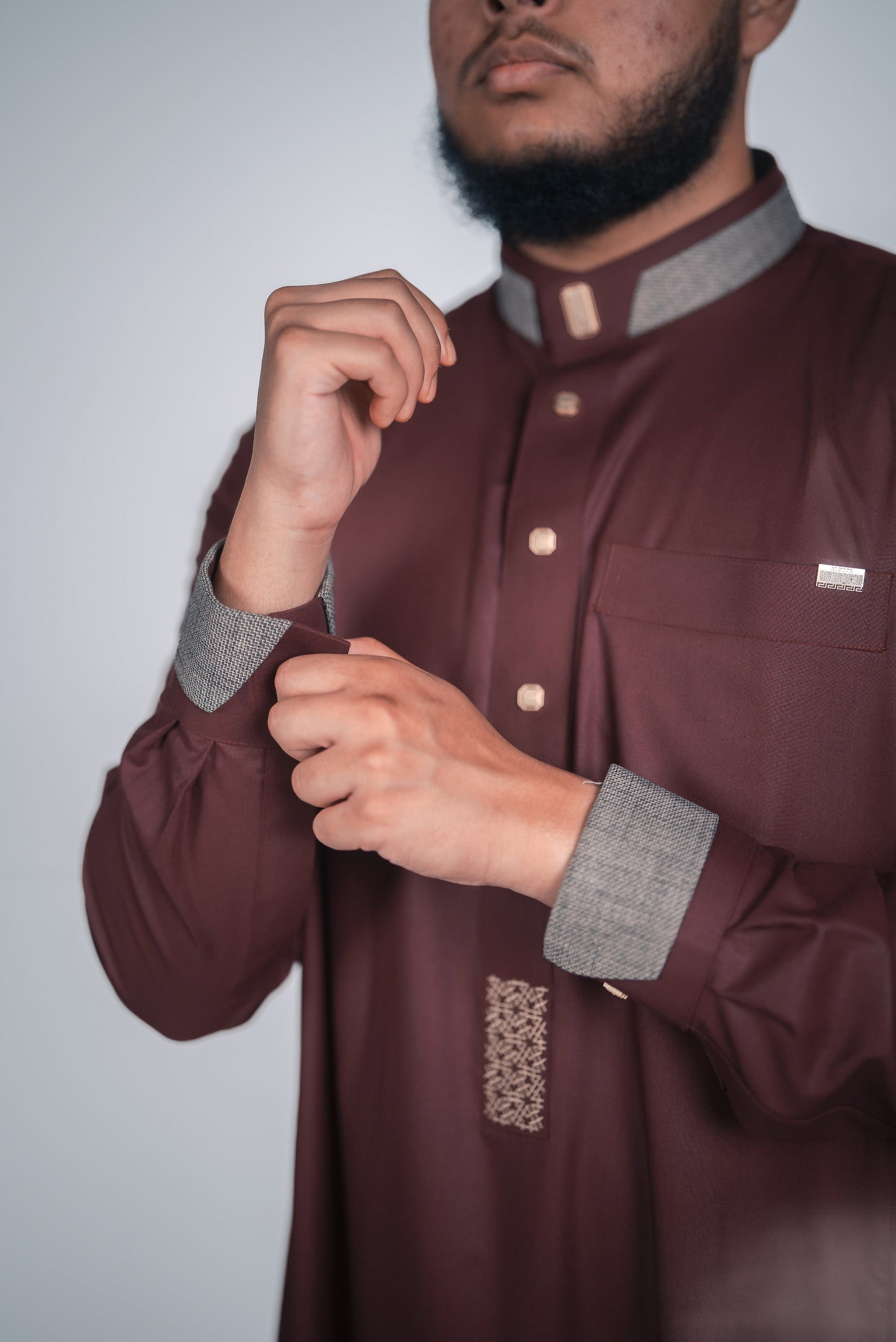 Al Noor Exclusive Khalid in Maroon